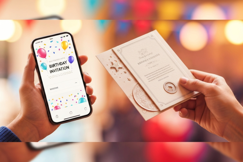 Cómo Crear y Enviar Invitaciones de Cumpleaños Originales