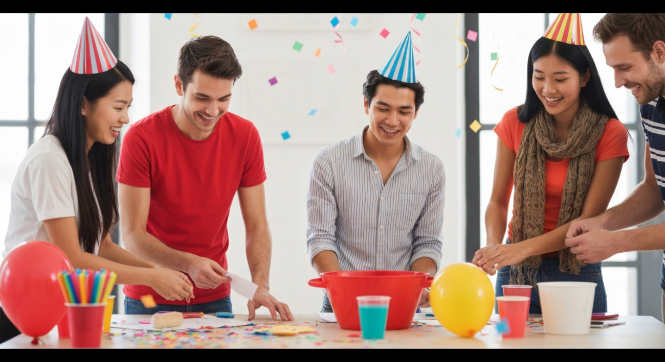 delegar tareas fiesta