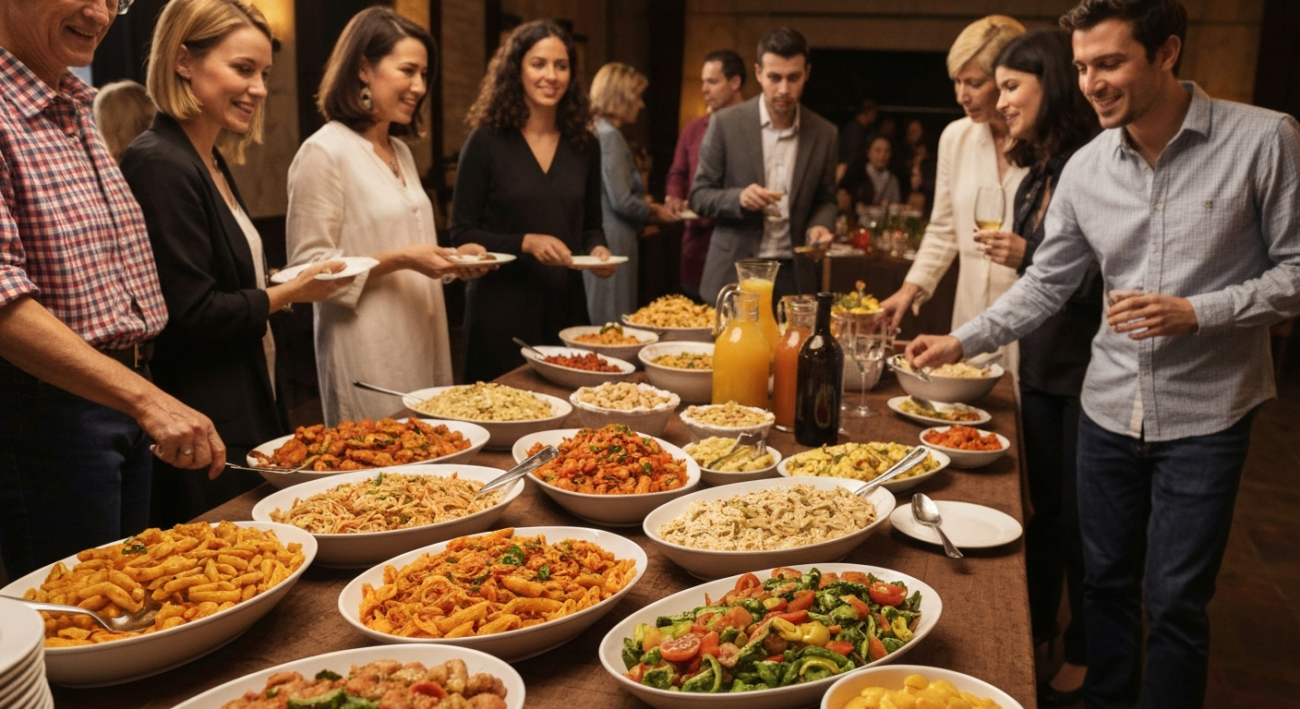 organizar menu fiesta