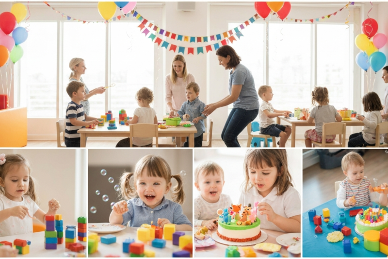 Cómo Planear una Fiesta de Cumpleaños para Niños Pequeños (1-3 años)