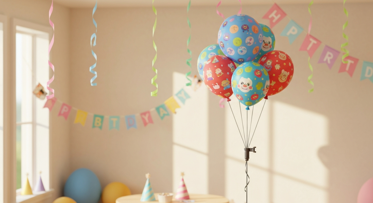 seguridad para decoraciones de fiestas