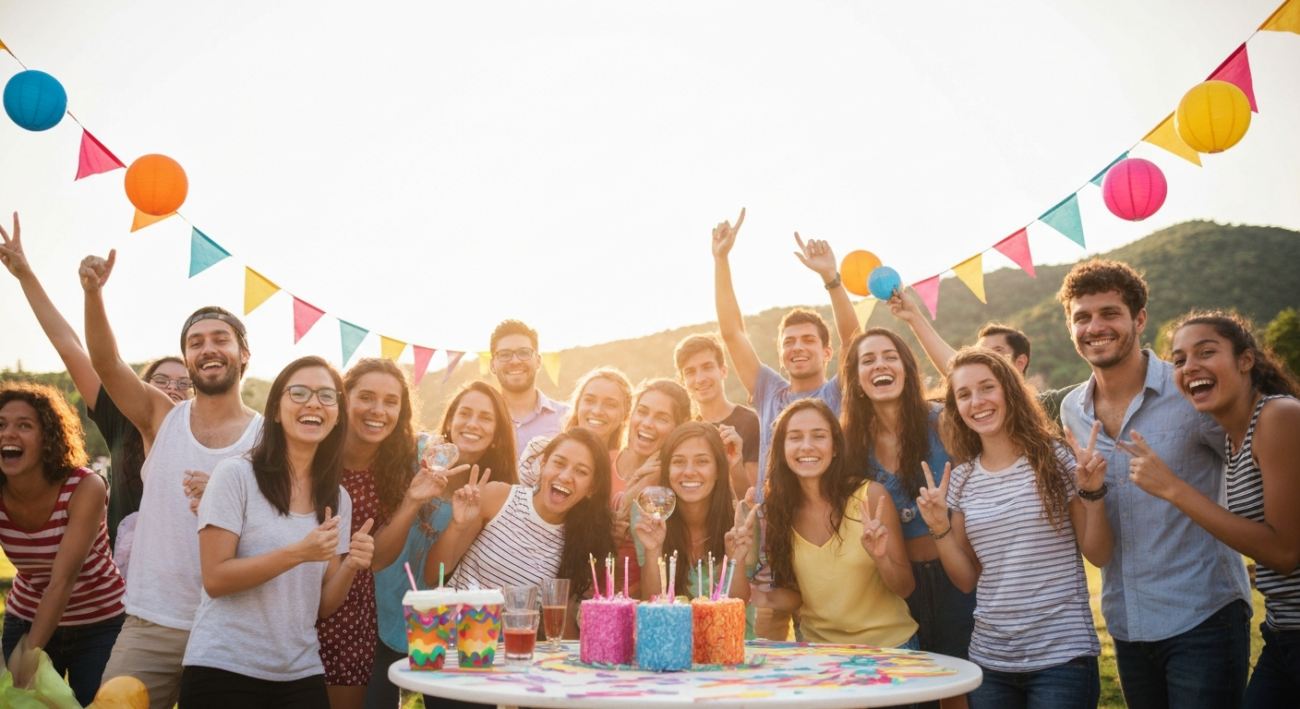 decoracion cumpleaños aire libre