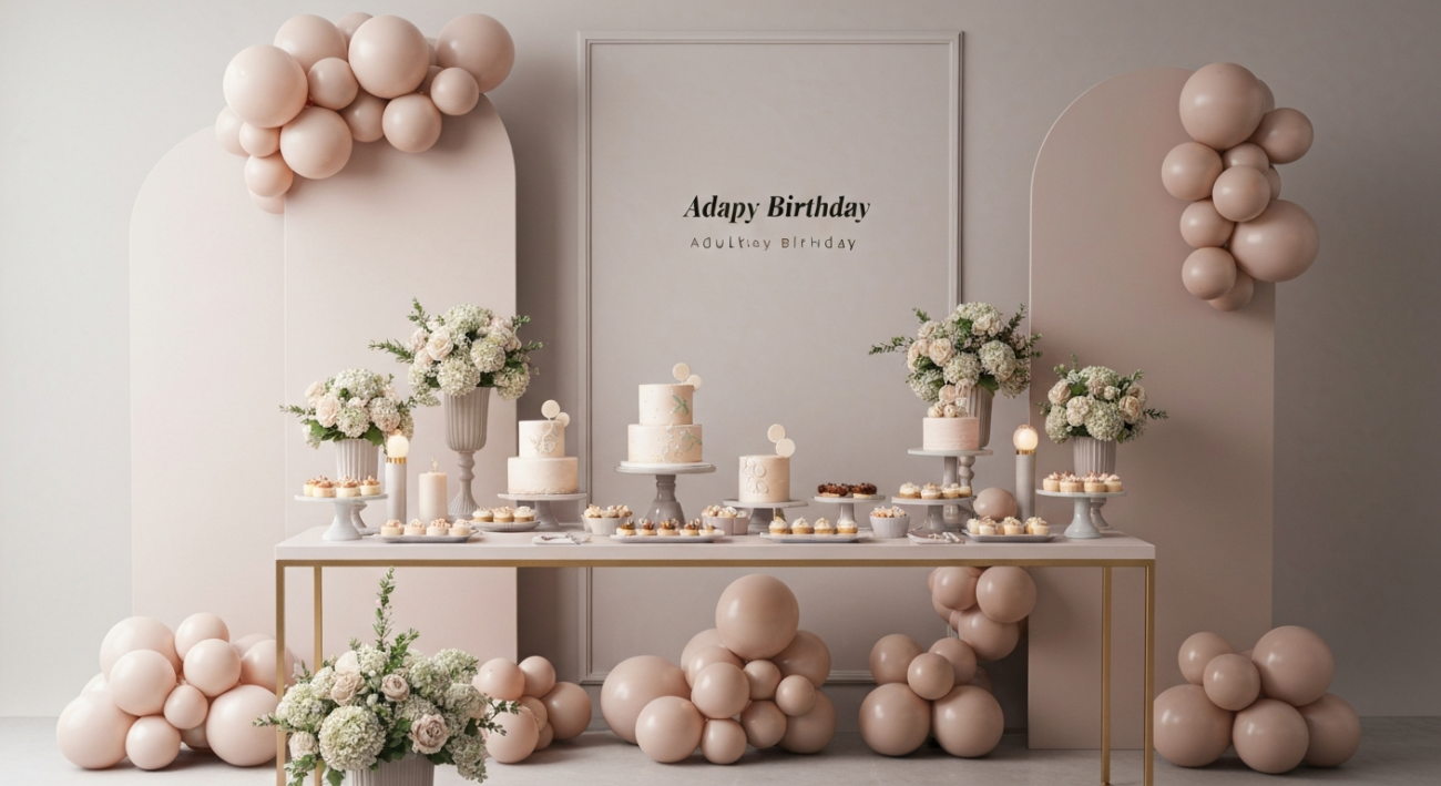 decoracion cumpleaños adultos