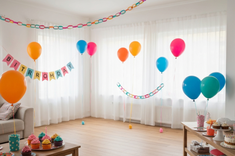 Decoraciones de Cumpleaños Económicas y Creativas para tu Hogar