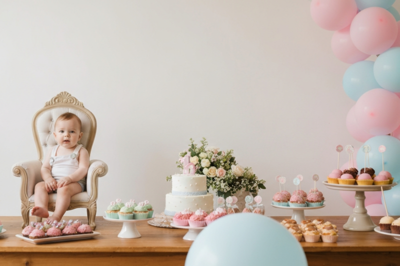 Decoraciones para Primer Cumpleaños: Magia y Ternura para Bebés