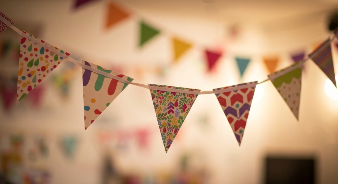 hacer banderines personalizados