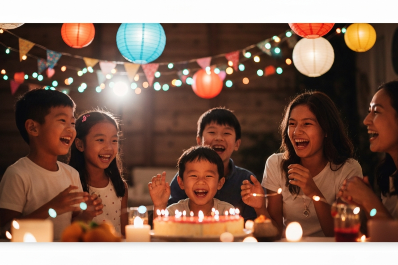 Iluminación para Fiestas de Cumpleaños: Crea un Ambiente Mágico