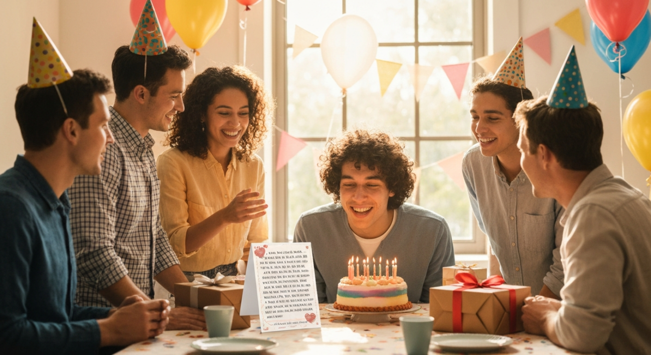 como escribir deseos cumpleaños