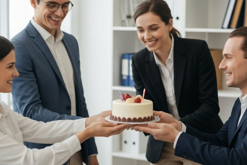 Deseos de cumpleaños para colegas de trabajo o jefes